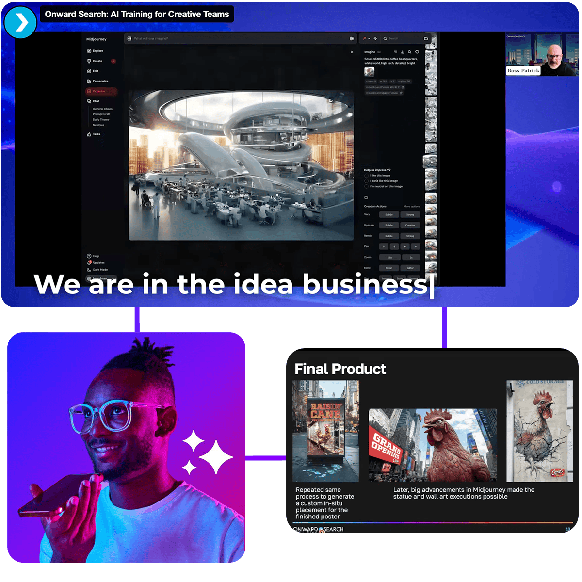 Onward Search AI Training for Creatives